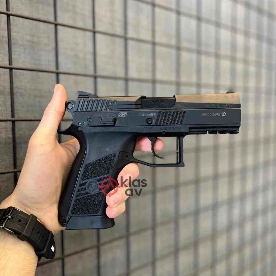 ASG CZ75 P07 Duty Siyah Blowback Havalı Tabanca