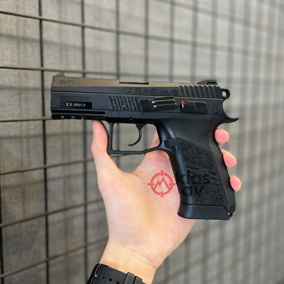 ASG CZ75 P07 Duty Siyah Havalı Tabanca