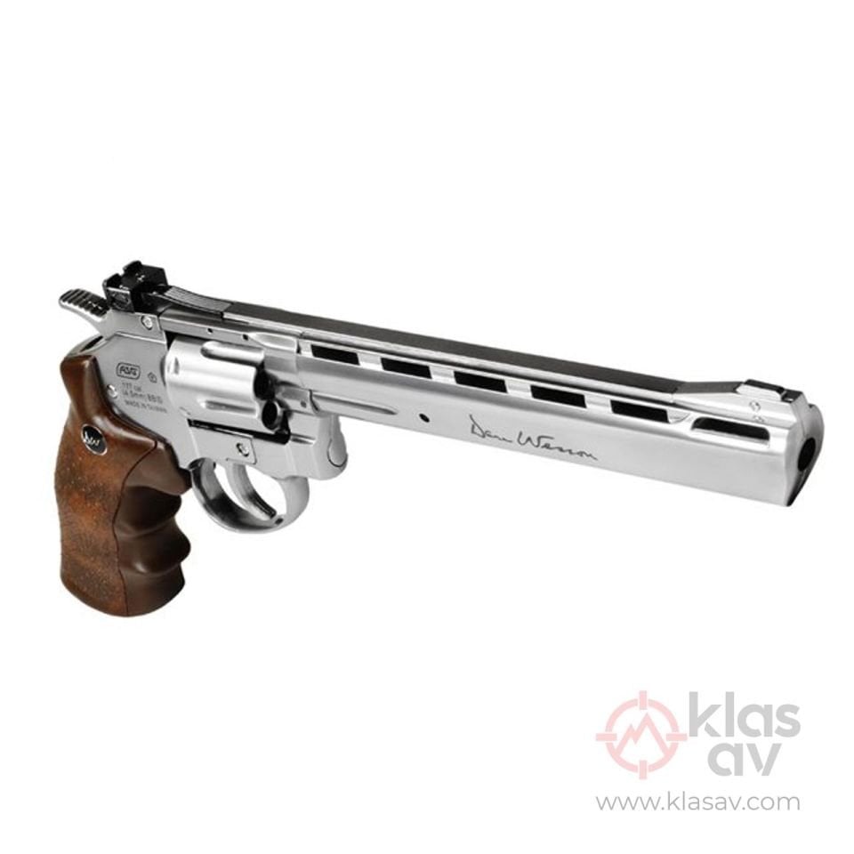 ASG Dan Wesson 8'' Parlak Krom Toplu Havalı Tabanca
