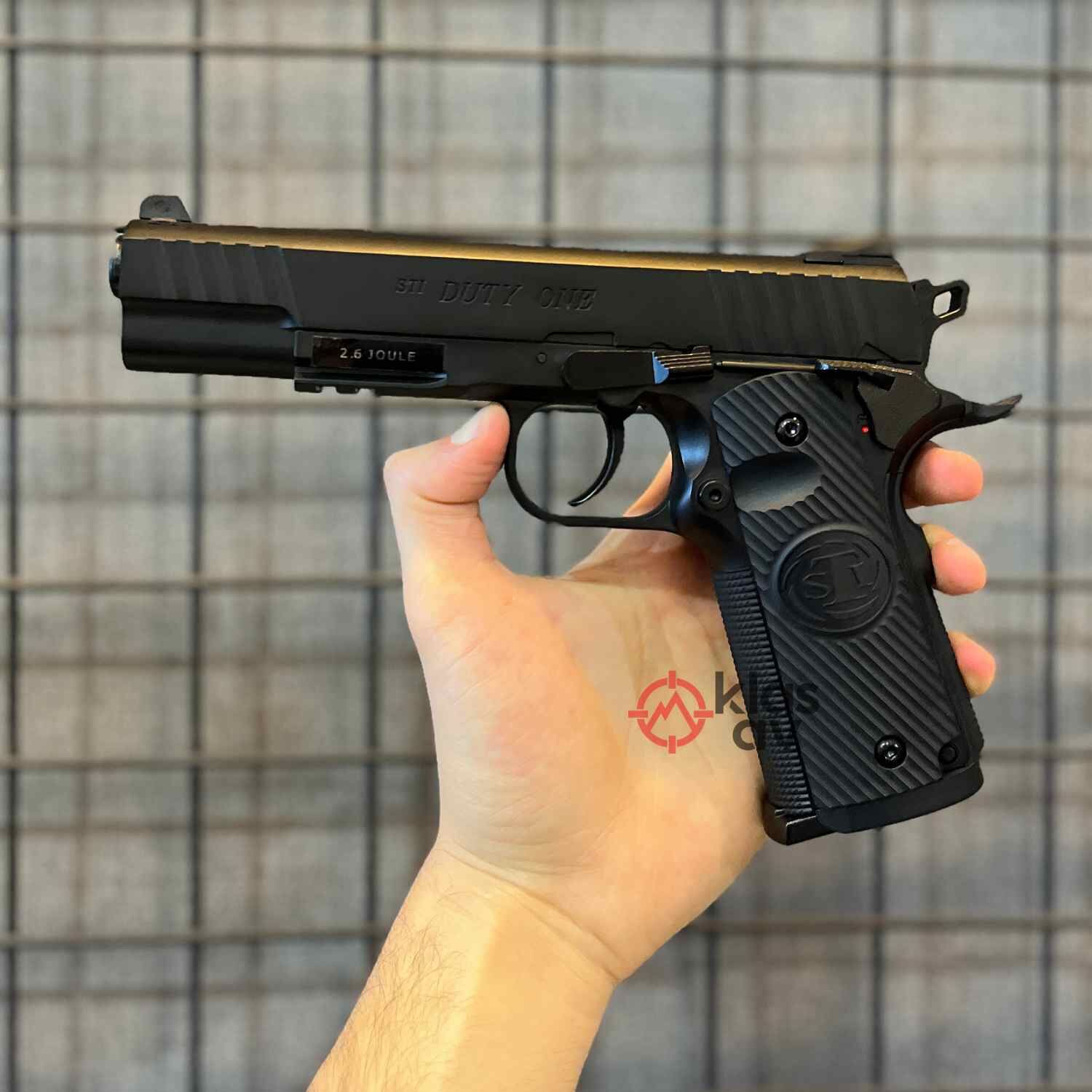 ASG STI Duty One Siyah Blowback Havalı Tabanca