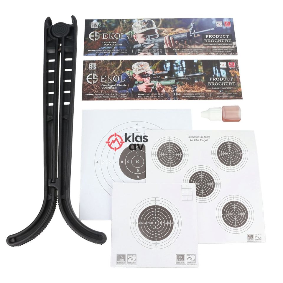 EKOL Major 550 Havalı Tüfek 5.5mm Siyah