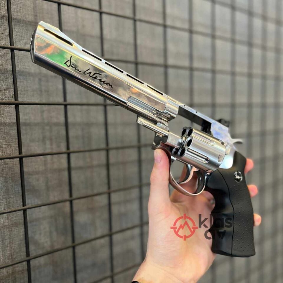 ASG Dan Wesson 6'' Parlak Krom Toplu Havalı Tabanca