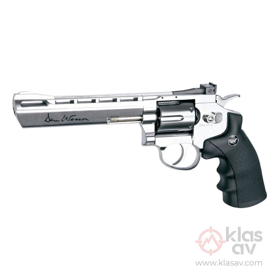 ASG Dan Wesson 6'' Parlak Krom Toplu Havalı Tabanca