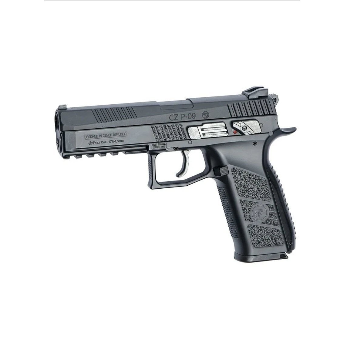 ASG CZ75 P09 Siyah Blowback Havalı Tabanca Pellet YİVLİ