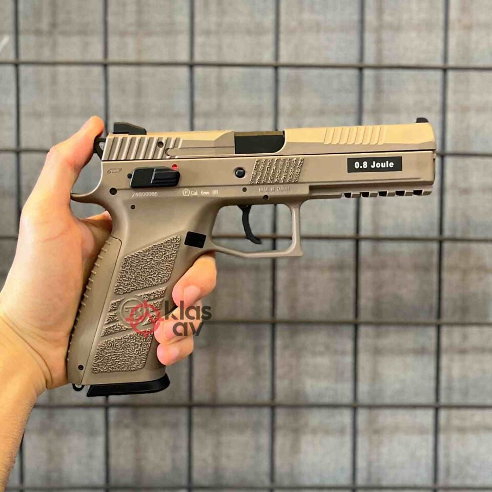 ASG CZ P09 Çöl Blowback Airsoft Tabanca