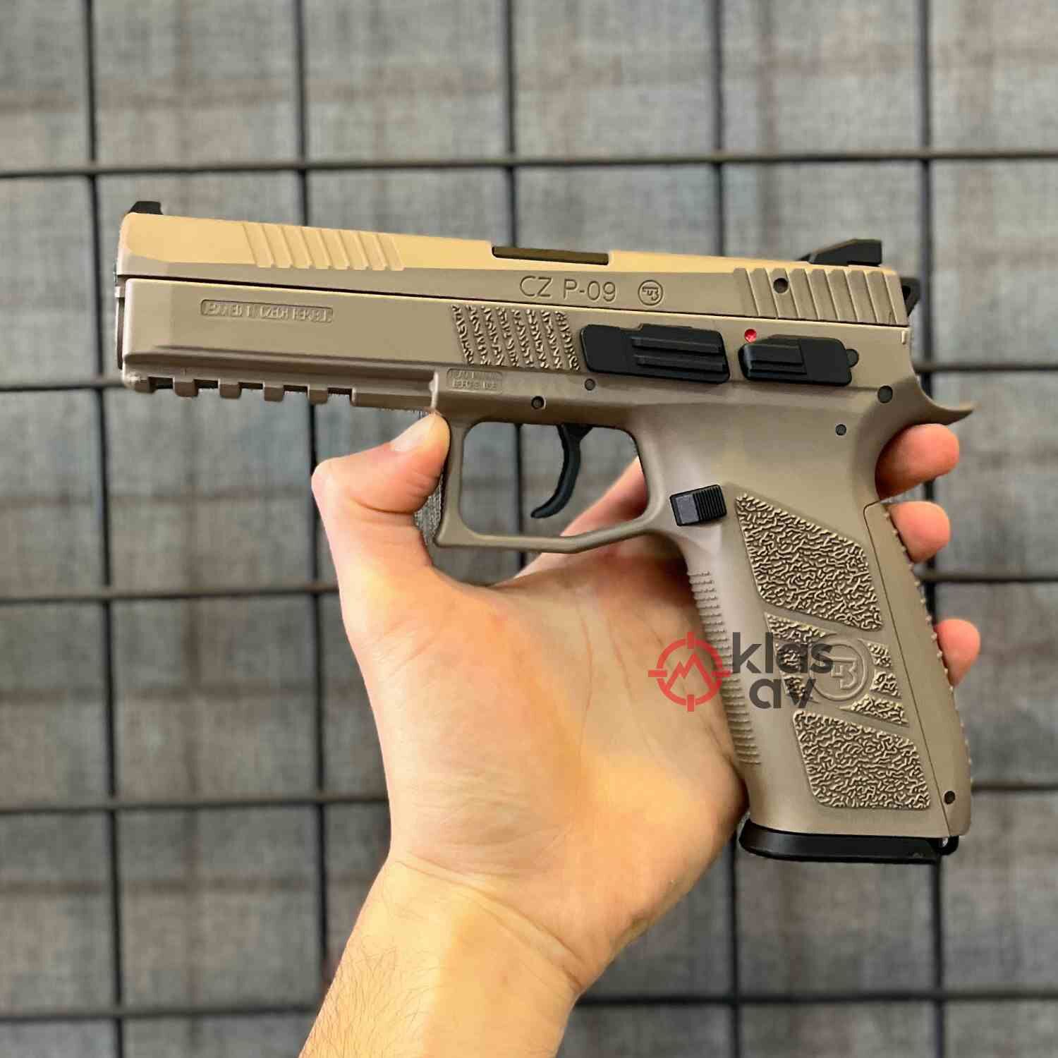 ASG CZ P09 Çöl Blowback Airsoft Tabanca