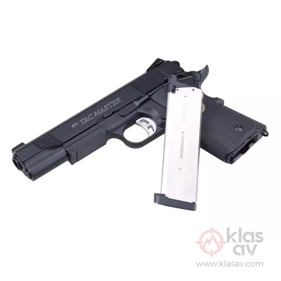 ASG STI Tac Master Siyah Blowback Airsoft Tabanca