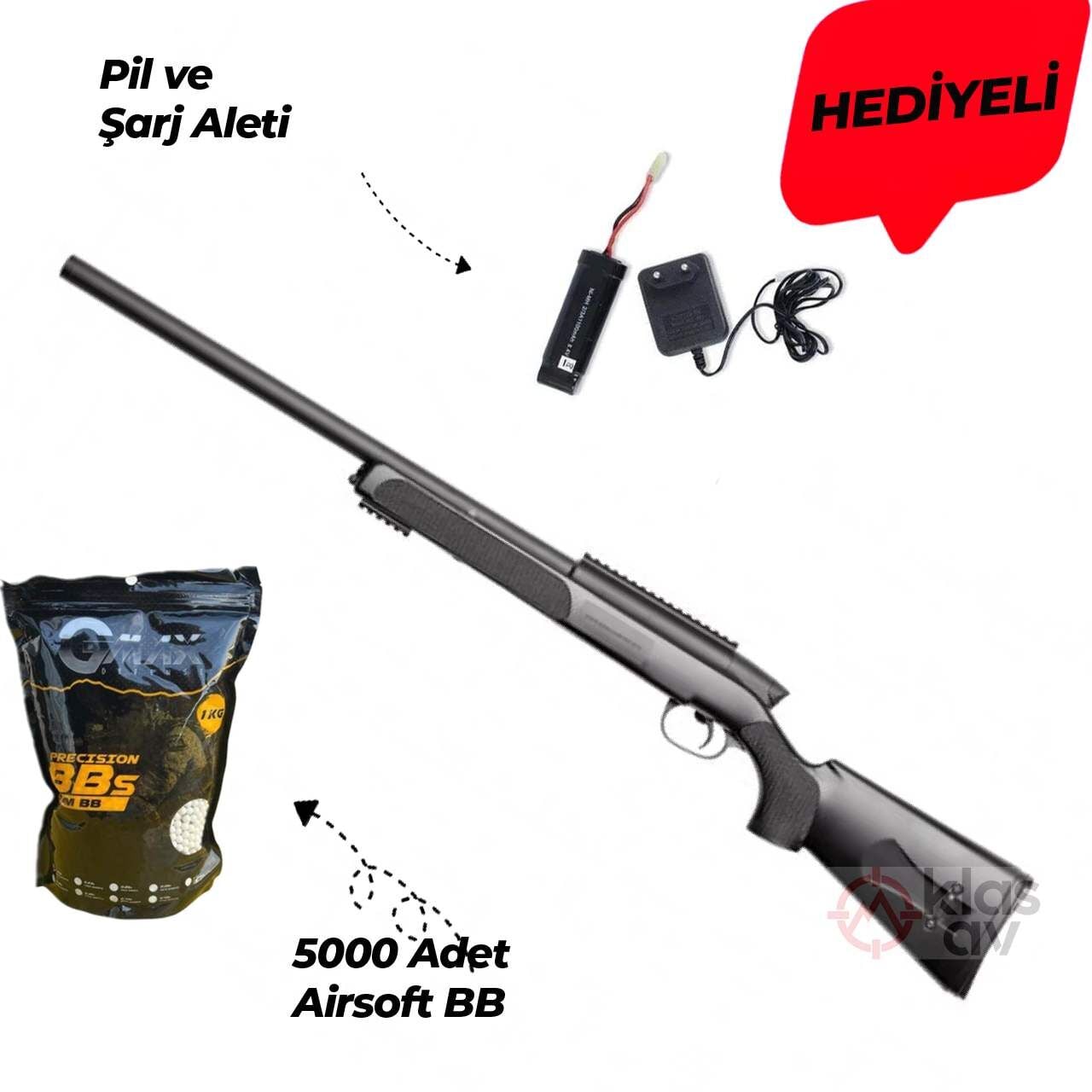 ASG Steyr Sniper Yaylı Airsoft Tüfek