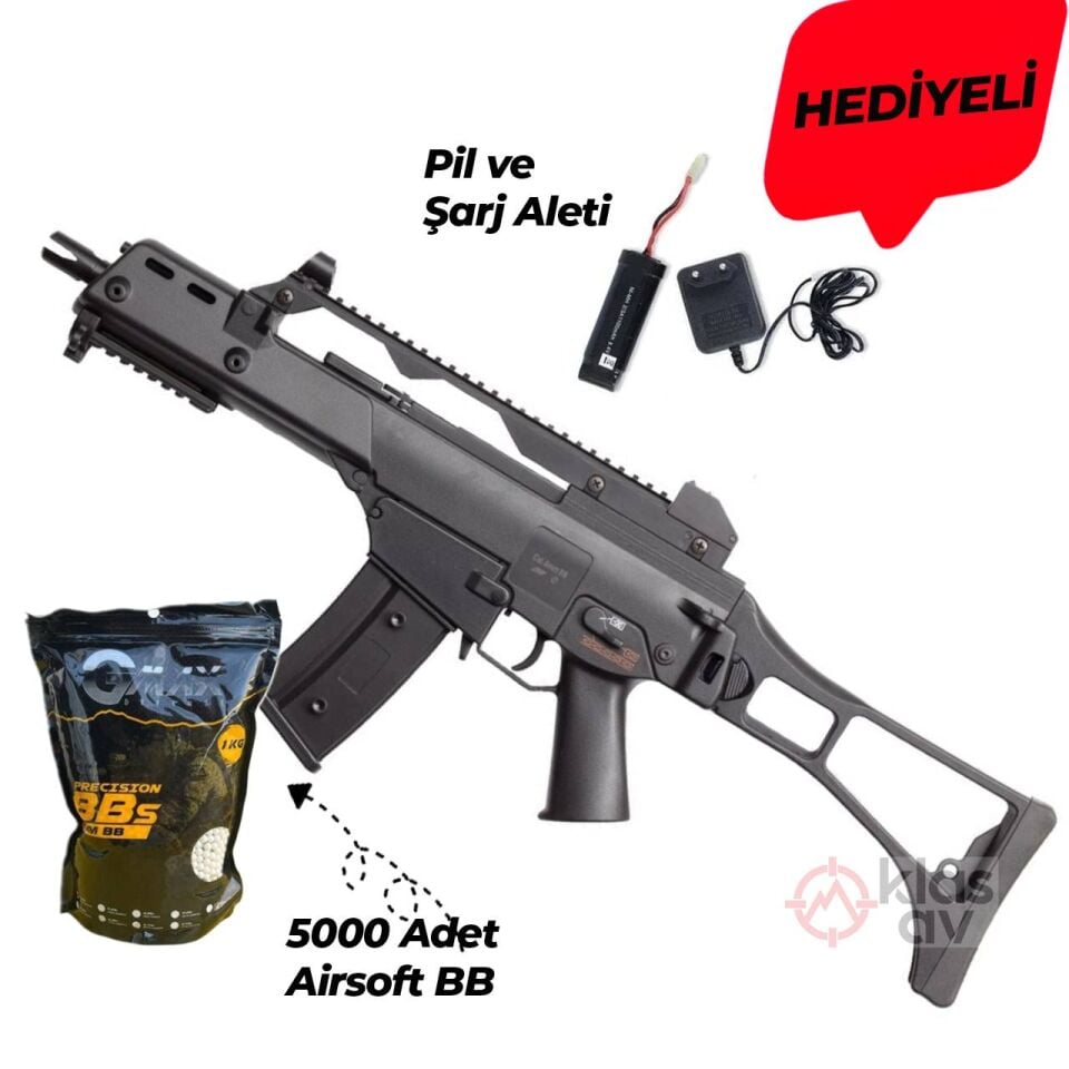 ASG SLV 36 Siyah Airsoft Tüfek