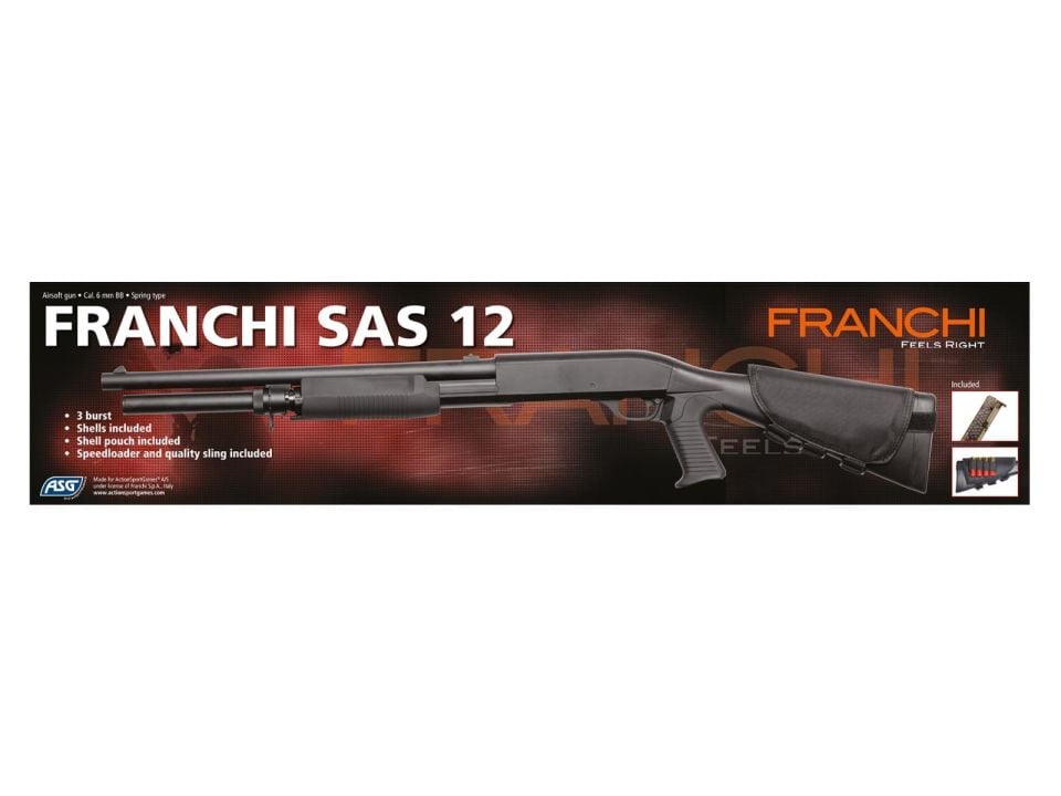 ASG Franchi SAS 12 Pompalı Airsoft Tüfek (Yaylı)