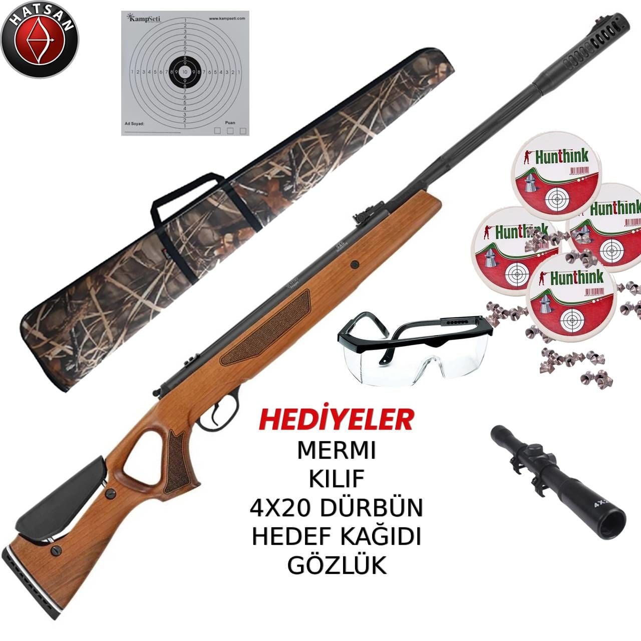 Hatsan Mod 65 VORTEX Havalı Tüfek Ağaç