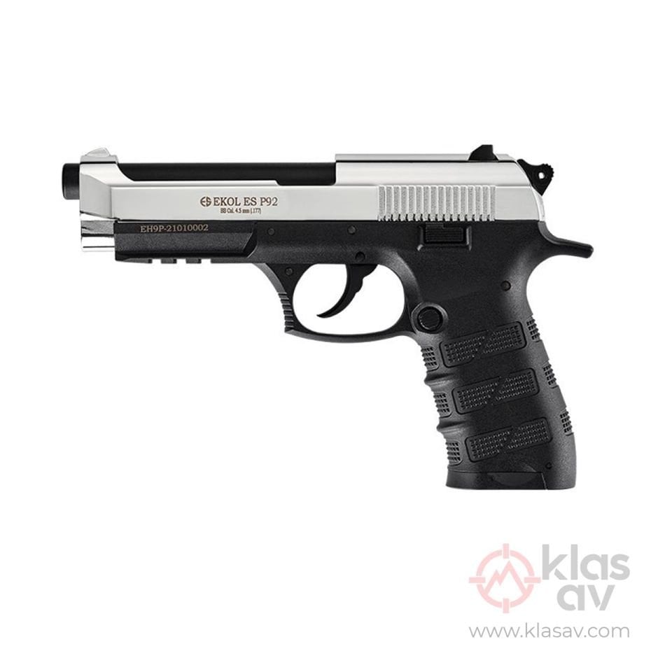Ekol S P92 Polimer Parlak Beyaz Havalı Tabanca
