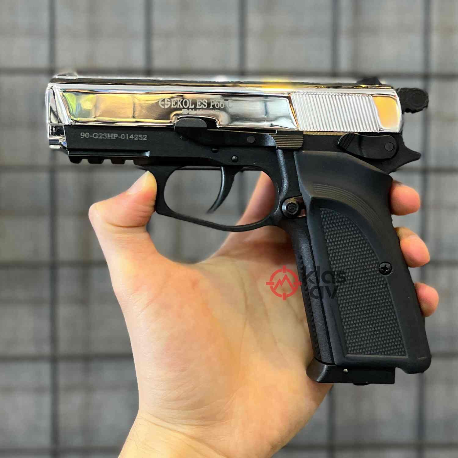 Ekol S P66 Compact Polimer Parlak Beyaz Havalı Tabanca