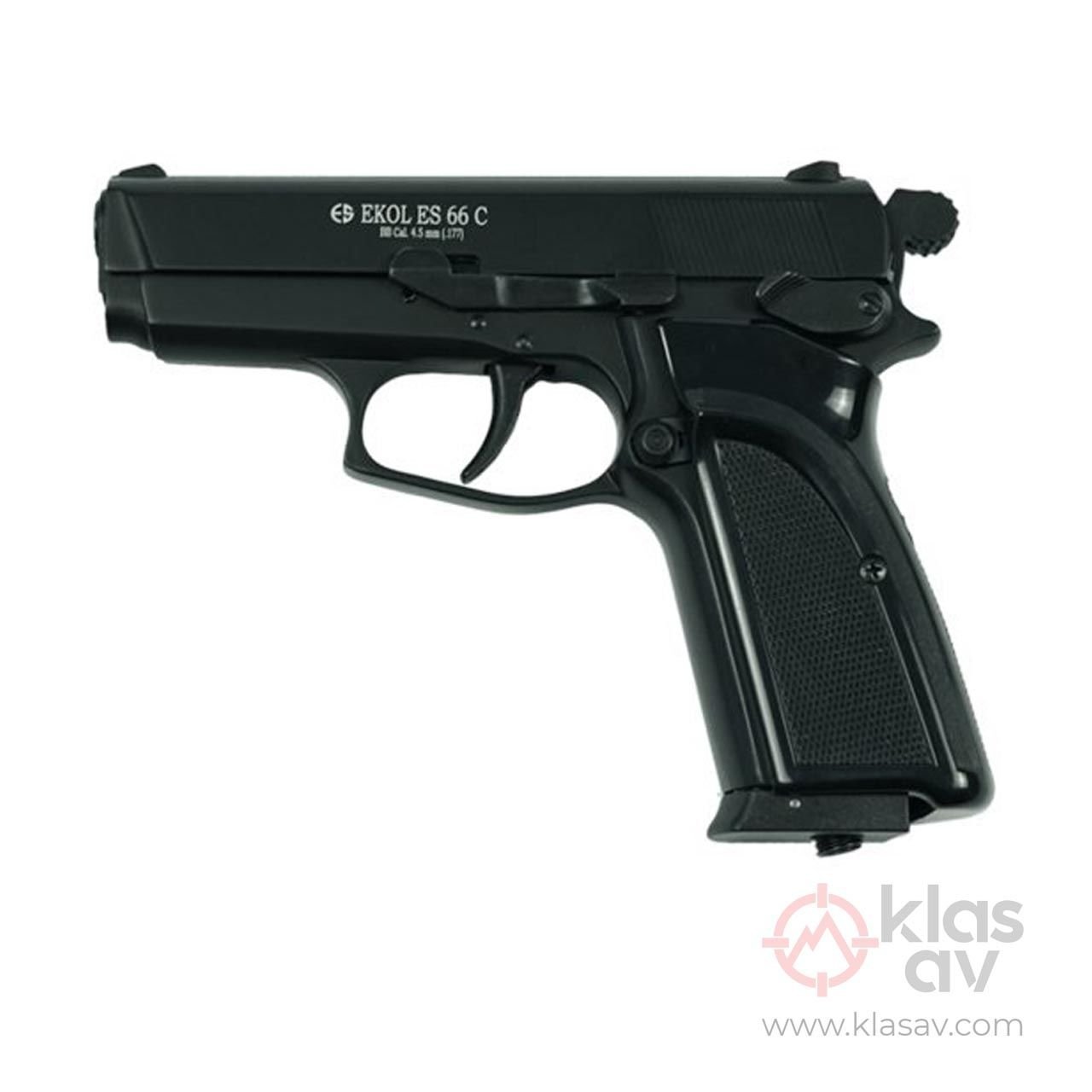 Ekol S66 Siyah Havalı Tabanca 4.5mm