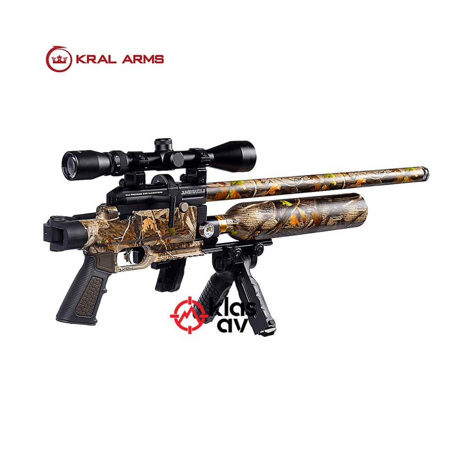 Kral Jumbo Dazzle Kamuflaj Pcp Havalı Tüfek