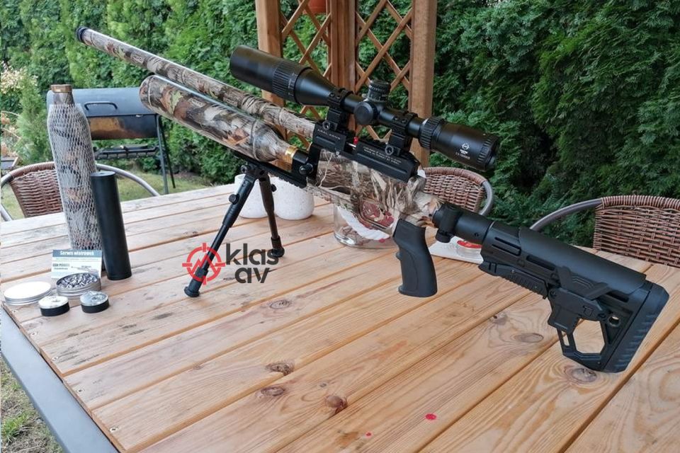 Kral Jumbo Dazzle Kamuflaj Pcp Havalı Tüfek