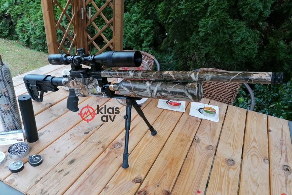 Kral Jumbo Dazzle Kamuflaj Pcp Havalı Tüfek