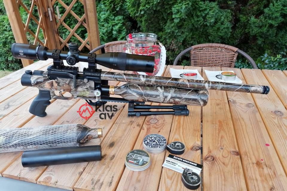 Kral Jumbo Dazzle Kamuflaj Pcp Havalı Tüfek