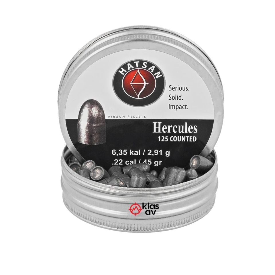 Hatsan Hercules Havalı Tüfek Saçması 6.35mm 45 Grain Solid