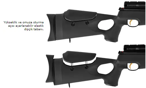 Hatsan AT44 Tactical Long PCP Havalı Tüfek 5.5 mm