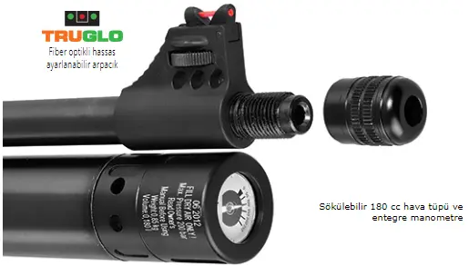 Hatsan AT44 Tactical Long PCP Havalı Tüfek 5.5 mm