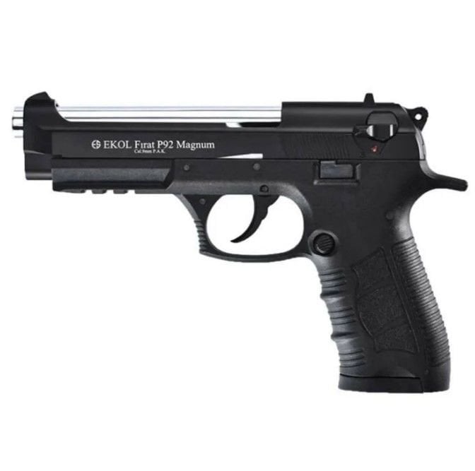 EKOL S P92 Blowback Havalı Tabanca Siyah Polimer 4.5 mm