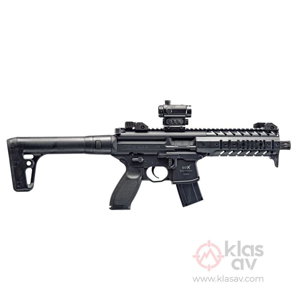 Sig Sauer MPX Red Dot Yarı Otomatik Co2 Havalı Tüfek Siyah