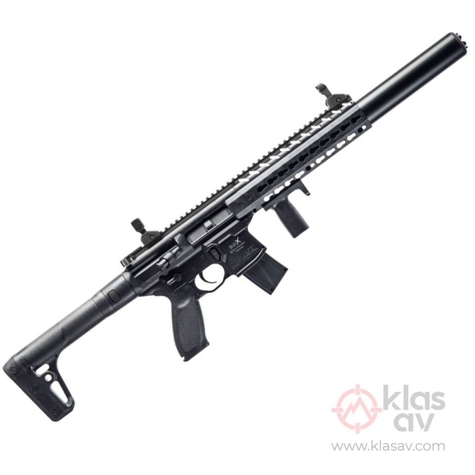 Sig Sauer MCX Yarı Otomatik Co2 Havalı Tüfek Siyah