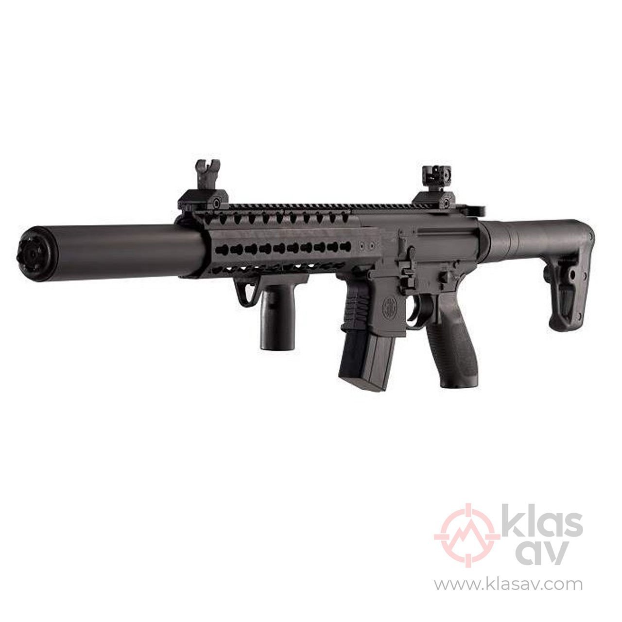 Sig Sauer MCX Yarı Otomatik Co2 Havalı Tüfek Siyah