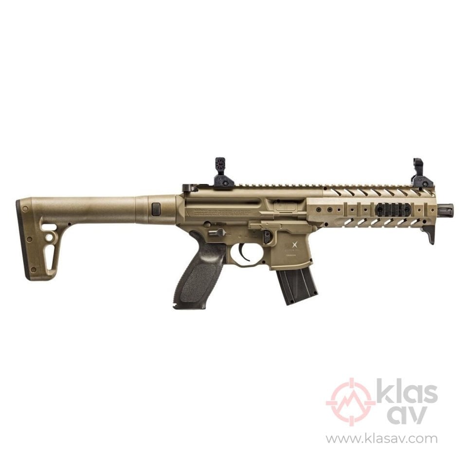Sig Sauer MCX Red Dot Yarı Otomatik Co2 Havalı Tüfek Çöl