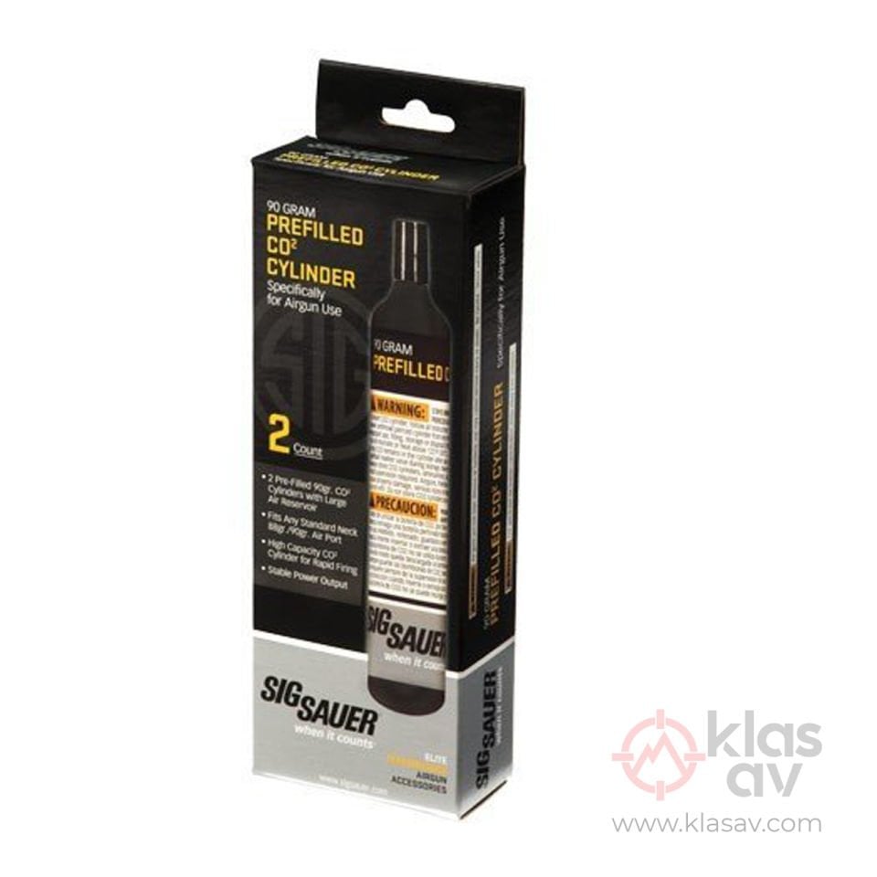 Sig Sauer 90 Gram Co2 Havalı Tabanca Tüpü 2 Adet