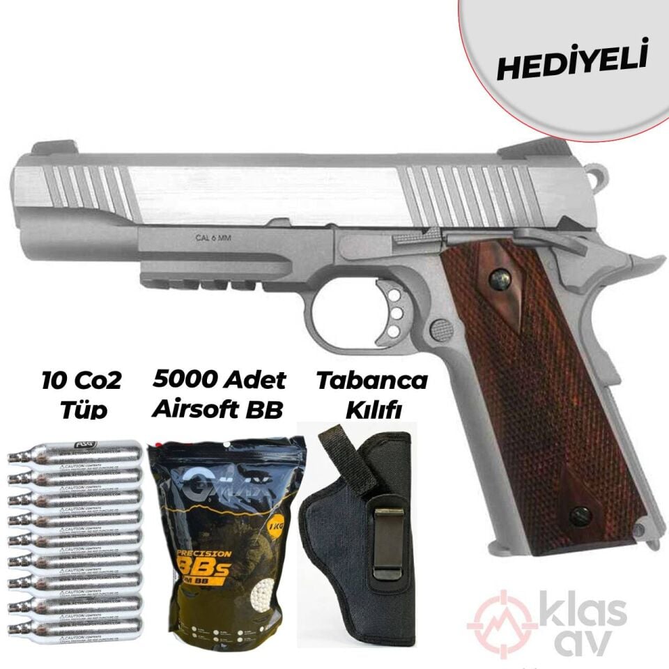 KWC Colt 1911-77 Blowback Airsoft Tabanca 6mm
