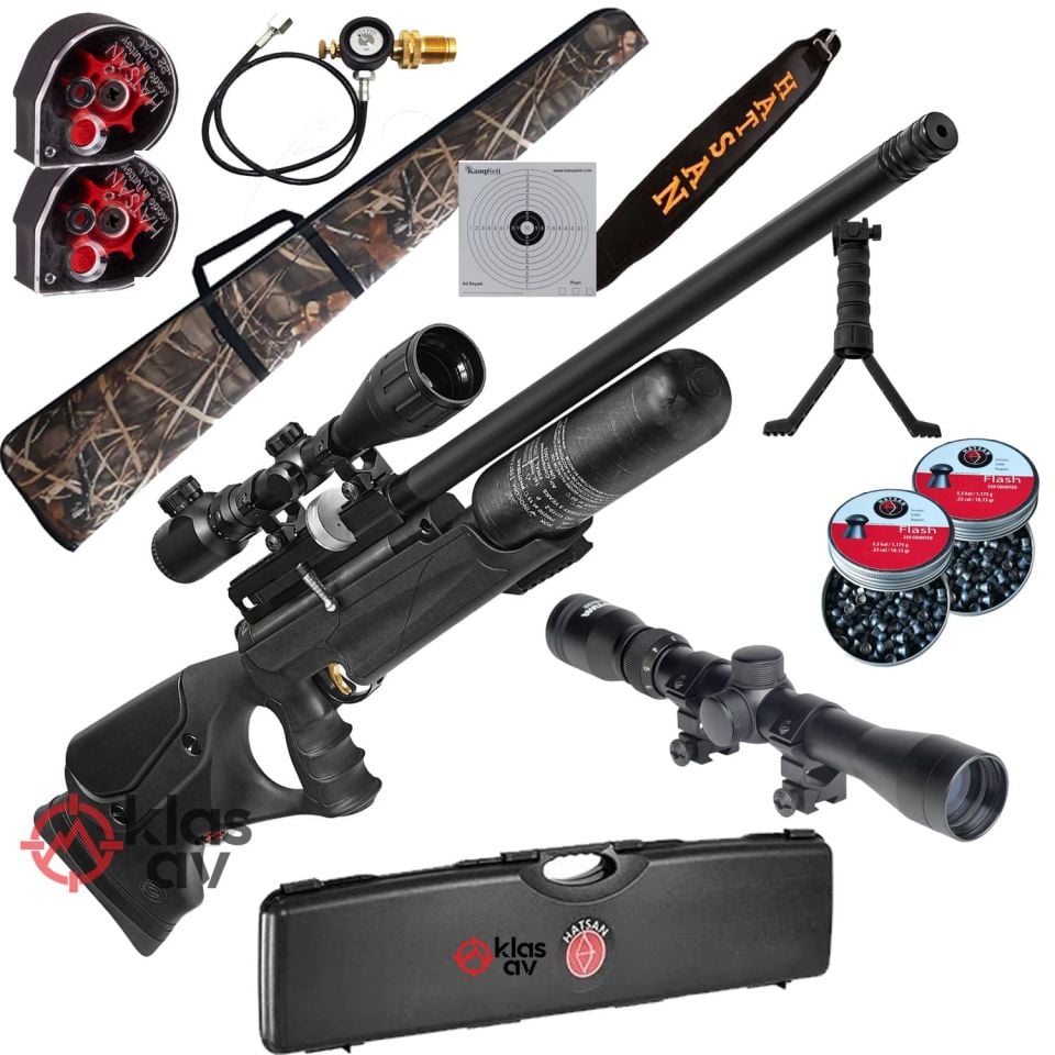 Hatsan NOVA STAR PLS Combo PCP Havalı Tüfek