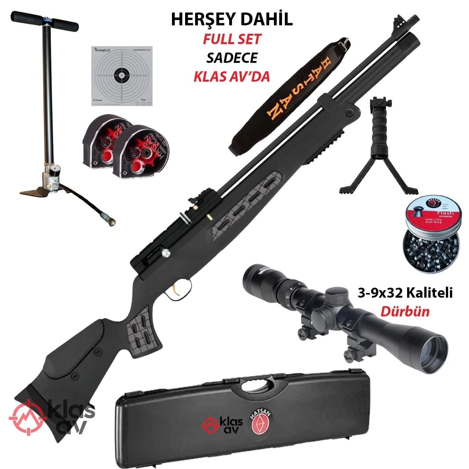 FULL SET Hatsan BT65-SB Havalı Tüfek 5.5 mm