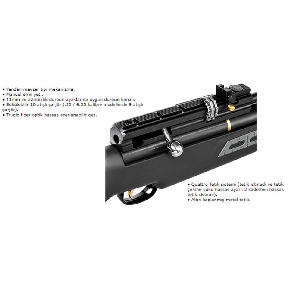 FULL SET Hatsan BT65-SB Havalı Tüfek 5.5 mm