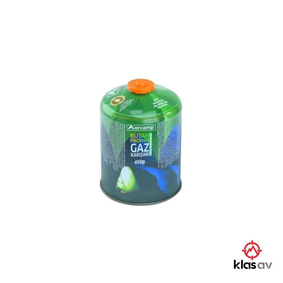 Orcamp 450 Gram Vidalı Gaz Kartuşu