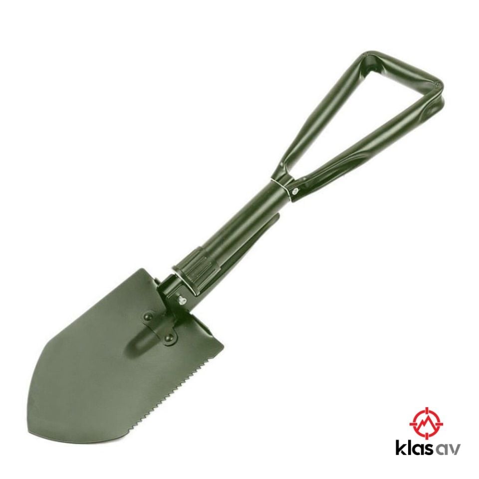 Nikula-Profesyonel Portatif Katlanabilir Kürek (Orta Boy 59 Cm)