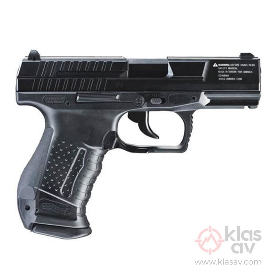UMAREX Walther P99 DAO 6 MM. Blowback Airsoft Tabanca Siyah