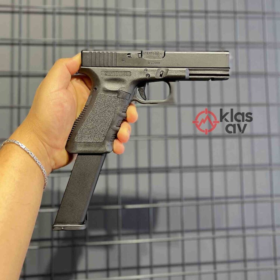 UMAREX Glock 18C Blowback Airsoft Tabanca Siyah GreenGas Blowback