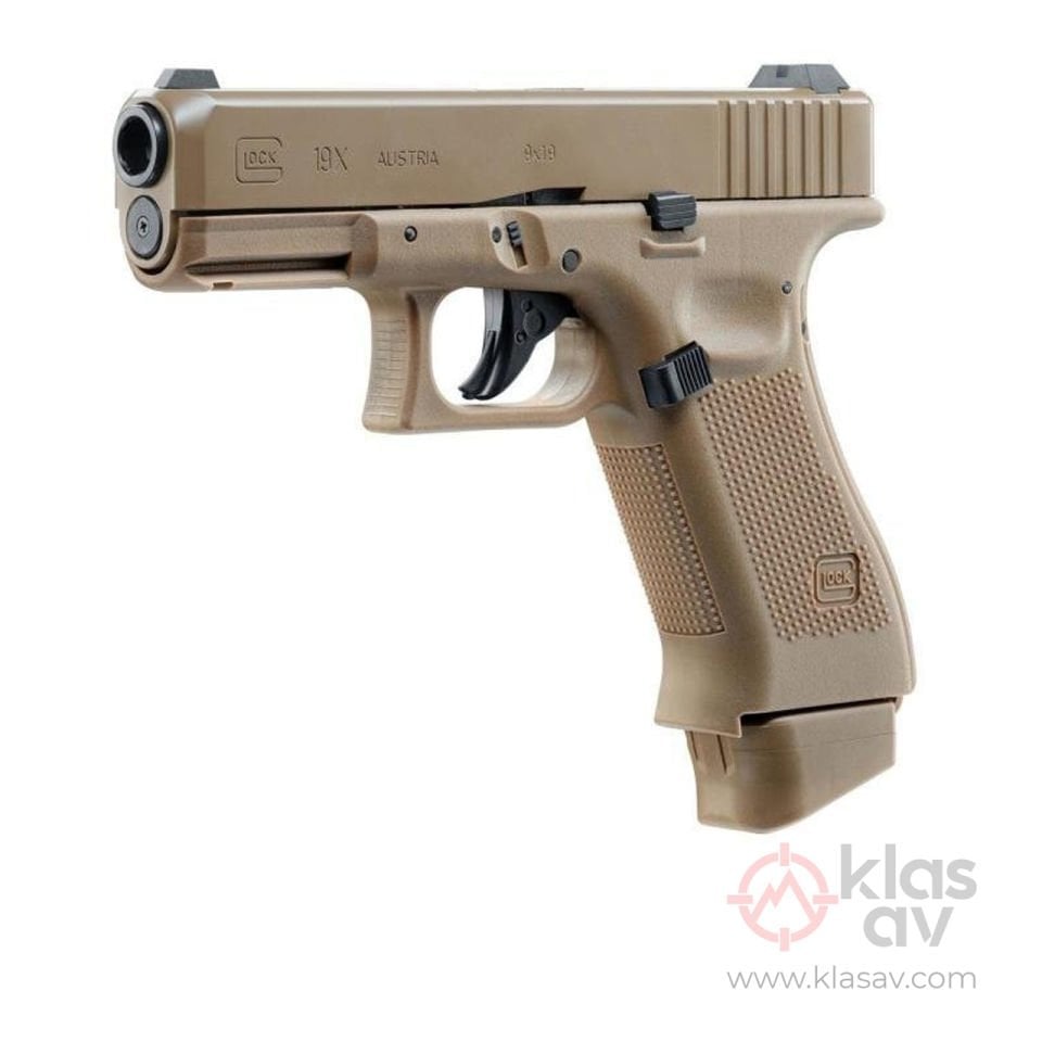 UMAREX Glock 19X Blowback Airsoft Tabanca 6mm Green Gas