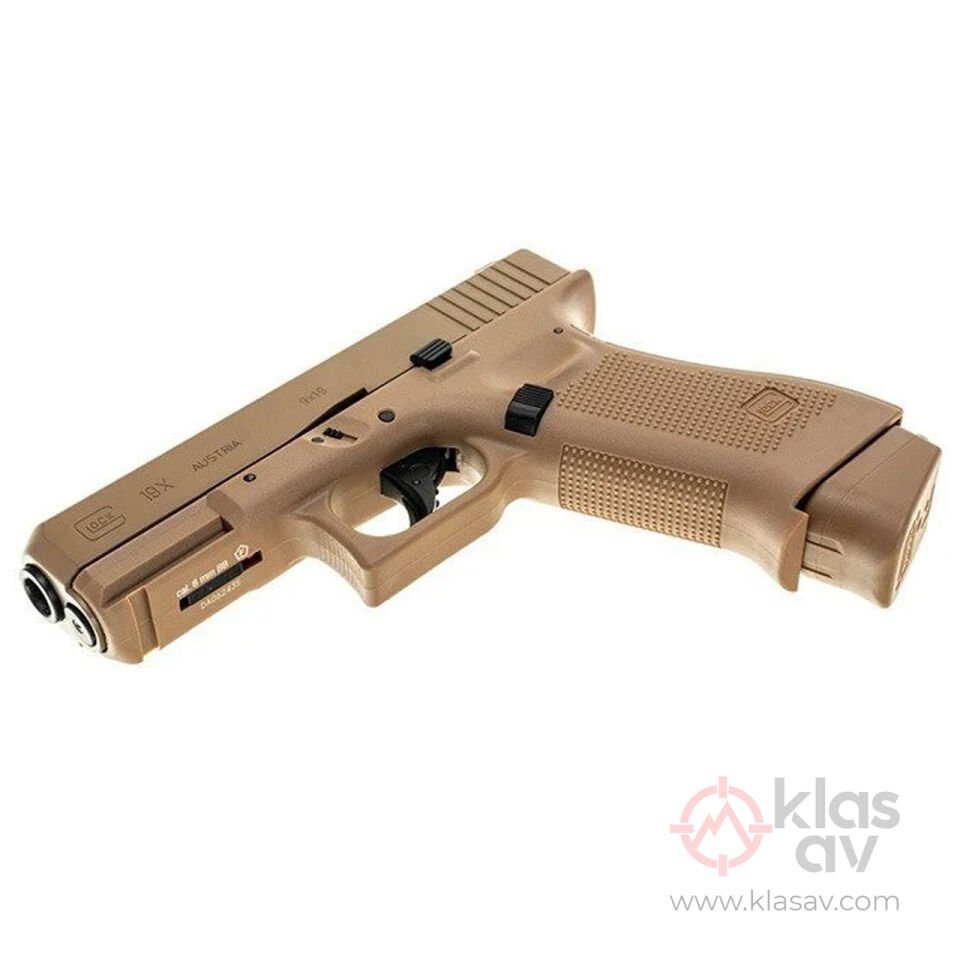 UMAREX Glock 19X Blowback Airsoft Tabanca 6mm Green Gas