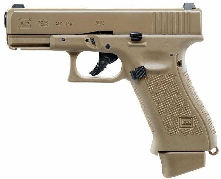 UMAREX Glock 19X Blowback Airsoft Tabanca 6mm Green Gas