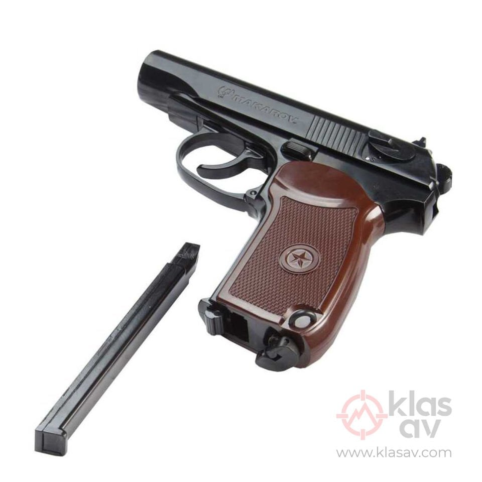 UMAREX Legends Makarov 4,5mm Havalı Tabanca Siyah