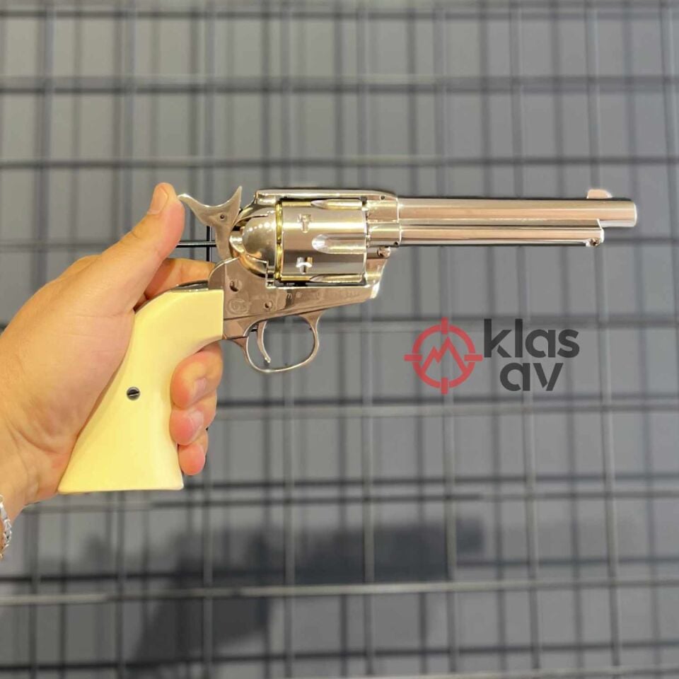 UMAREX Colt Saa 45 4,5mm Parlak Krom Havalı Tabanca Pellet