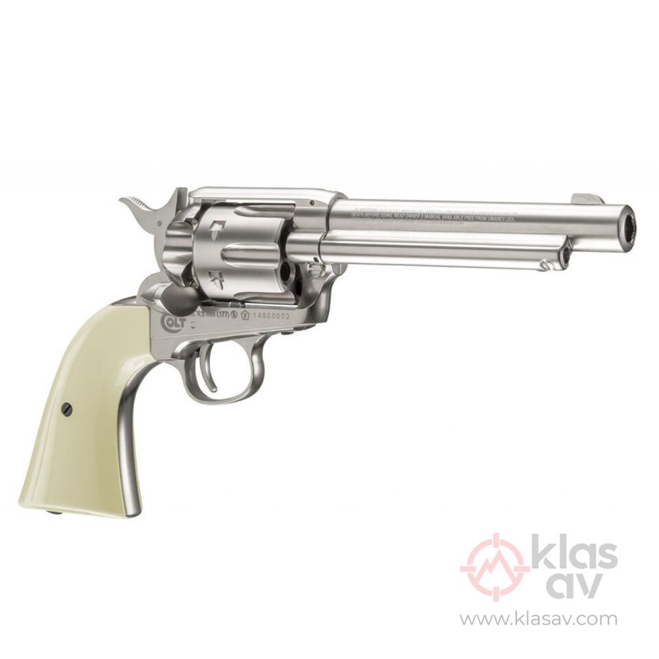 UMAREX Colt Saa 45 4,5mm Parlak Krom Havalı Tabanca Pellet