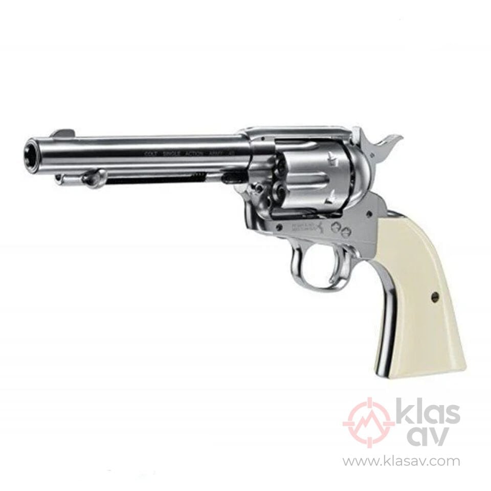 UMAREX Colt Saa 45 4,5mm Parlak Krom Havalı Tabanca Pellet