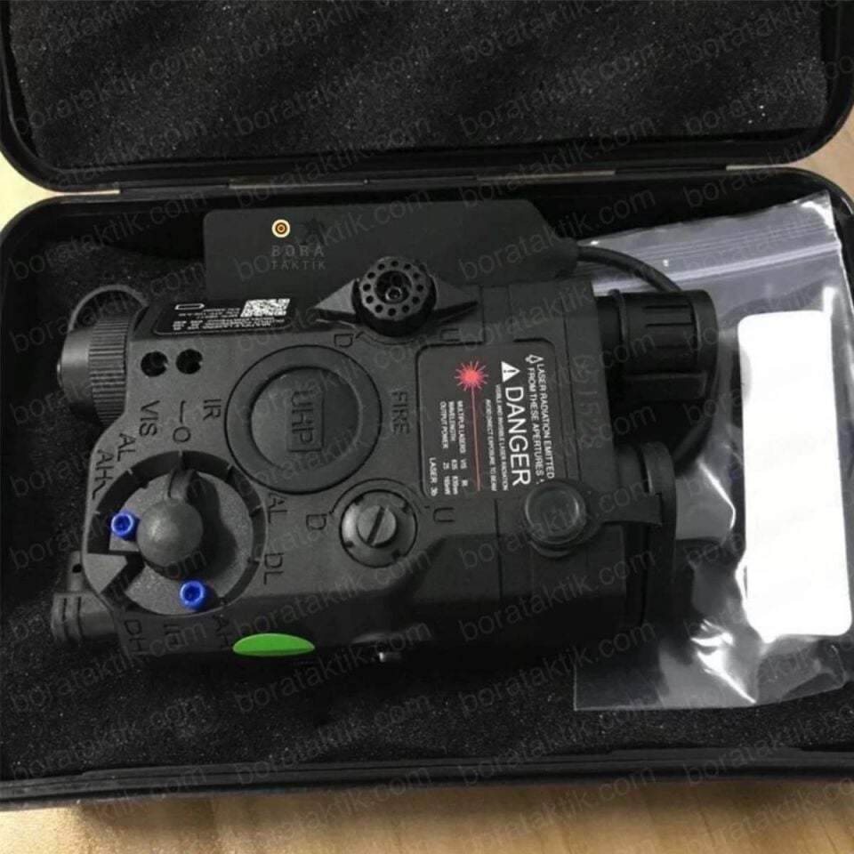 PEQ-15 LA5C Nişangah: Kırmızı/Yeşil Lazer, IR ve Taktik Fener (Picatinny)