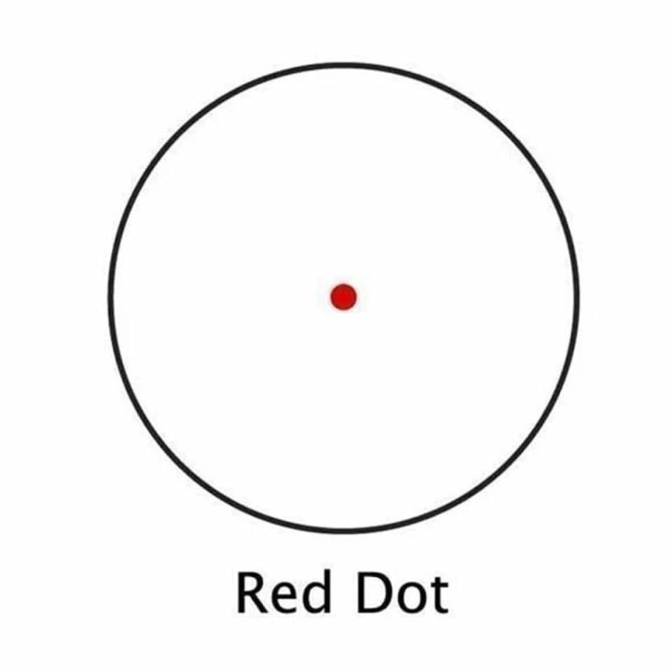 BARSKA Red Dot Nişangah 50mm 5 MOA