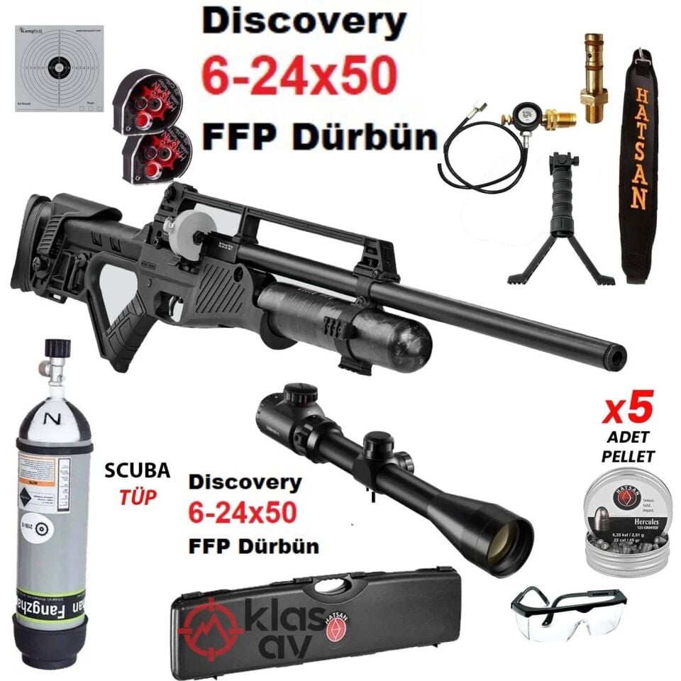 Hatsan Blitz Pcp Havalı Tüfek - Pro Set Discoveryopt FFP Dürbünlü