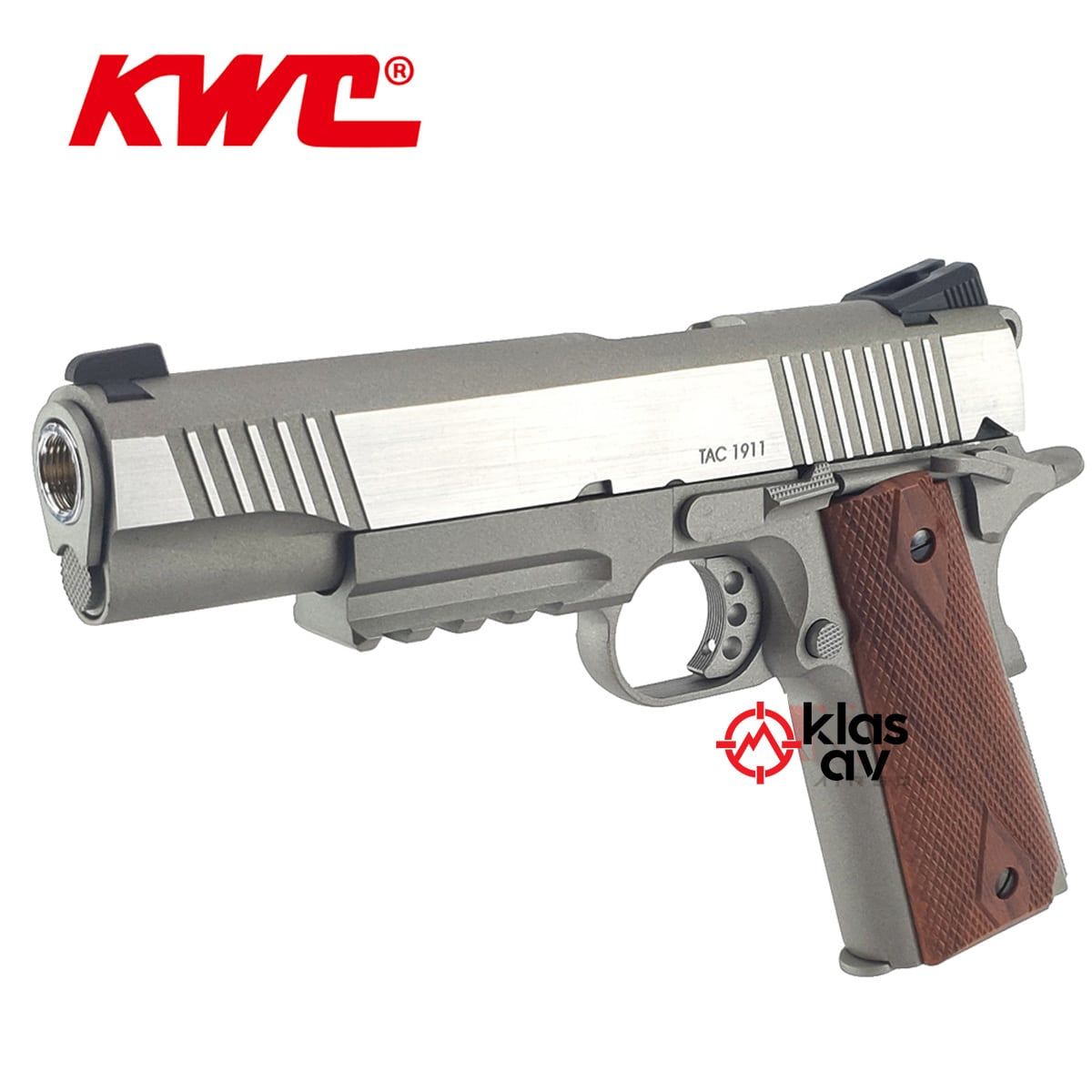 KWC Tac 1911 Blowbackli 4.5 mm Havalı Tabanca